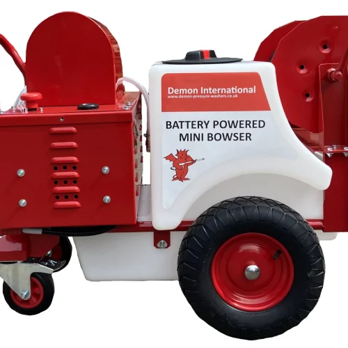 Demon Tornado Mini-Bowser Batter Powered Pressure Washer on White Background