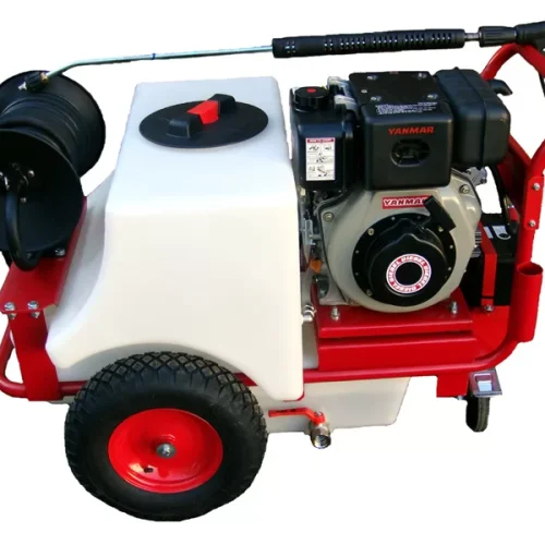 Demon Tornado Diesel Mini Bowser Cold Water Pressure Washer on White Background